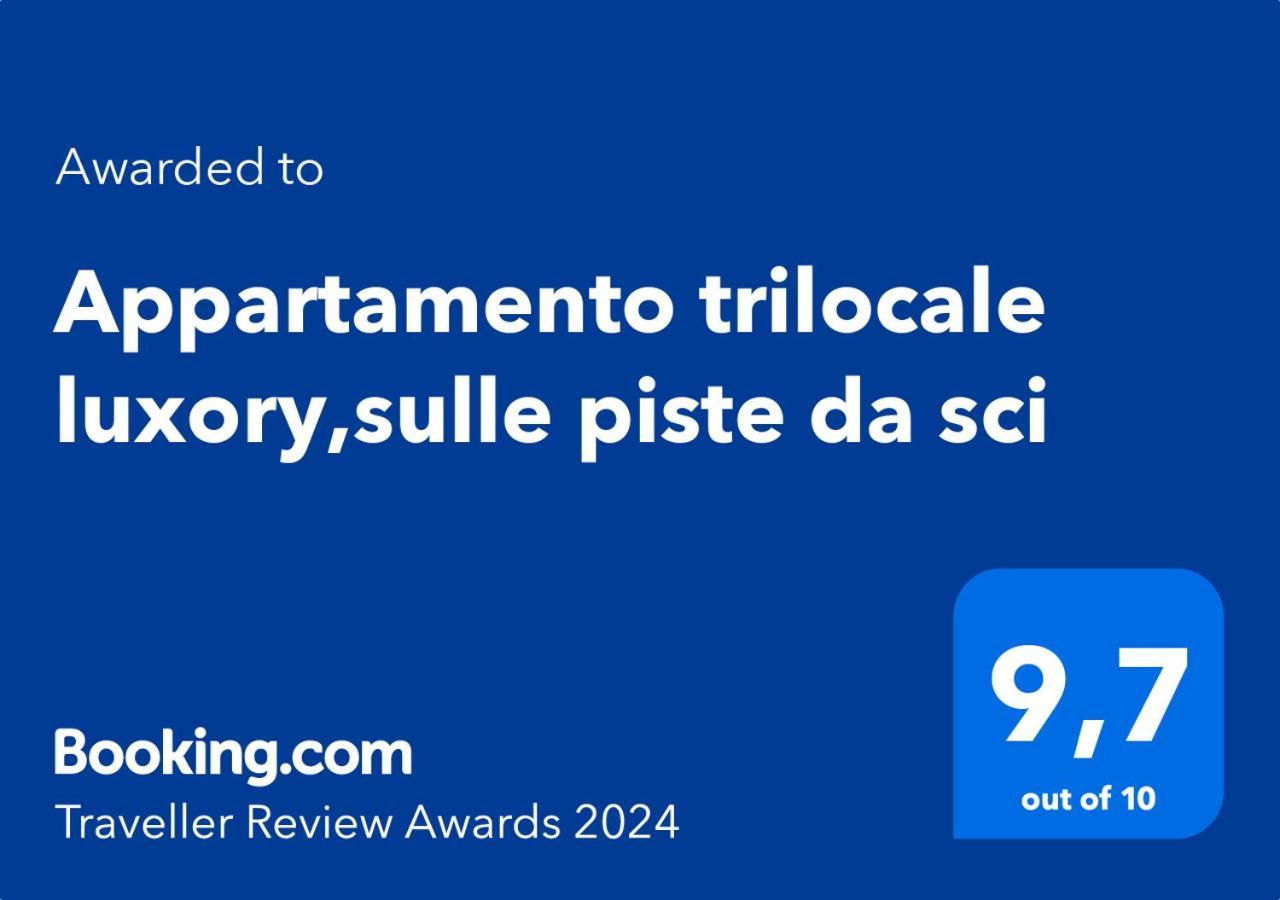 Appartamento Trilocale Luxory,Sulle Piste Da Sci 博尔米奥 外观 照片