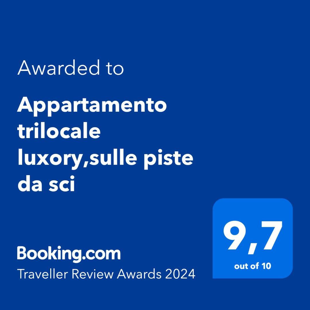 Appartamento Trilocale Luxory,Sulle Piste Da Sci 博尔米奥 外观 照片